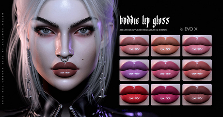 Second Life Marketplace - -SU!- Baddie Lip Gloss -Lelutka Evo X-